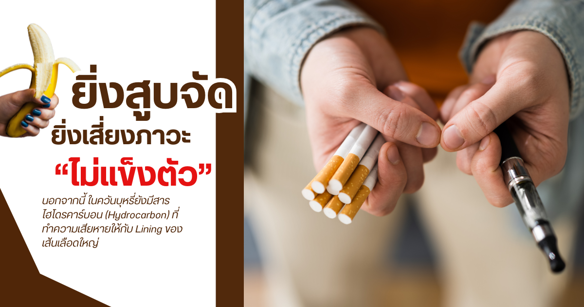 ผลเสียบุหรี่